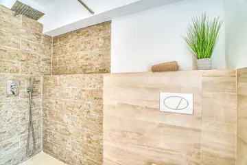 Shower in bathroom 1